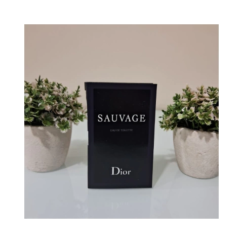 FLACONETE SAUVAGE - EDT - DIOR - 1 ML - MASCULINO