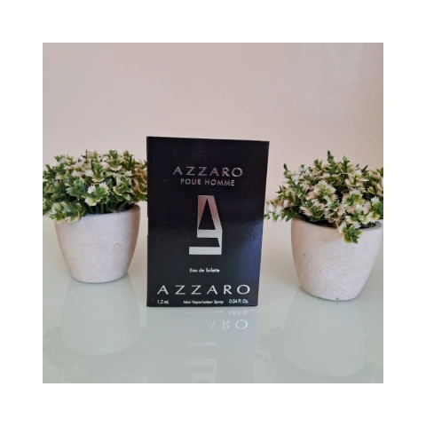 FLACONETE AZZARO - EDT - AZZARO - 1,2 ML - MASCULINO