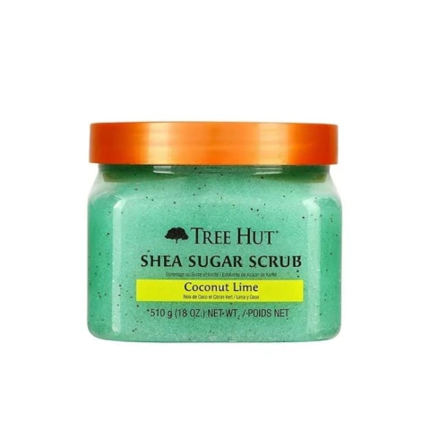 TREE HUT BODY SCRUB - ESFOLIANTE CORPORAL - COCONUT LIME - 510G