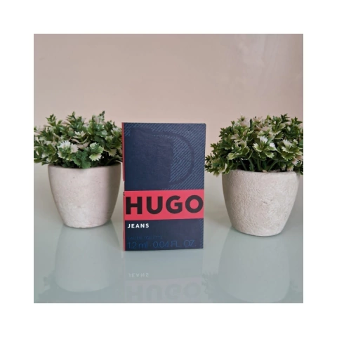 FLACONETE HUGO JEANS - EDT - HUGO BOSS - 1,2ML - MASCULINO