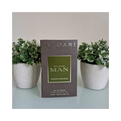 FLACONETE BVLGARI MAN WOOD ESSENCE - EDP - BVLGARI - 1,5ML