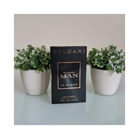 FLACONETE BVLGARI MAN IN BLACK - EDP - BVLGARI - 1,5ML