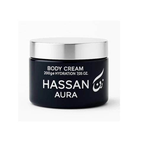BODY CREAM (pasta corporal) HASSAN AURA - 200GR - ISABELLE LA BELLE