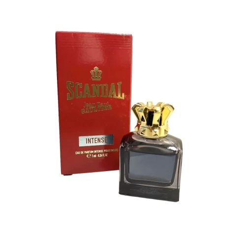 MINIATURA SCANDAL INTENSE - EDP INTENSE POUR HOMME - JEAN PAUL GAULTIER - 7ML - MASCULINO