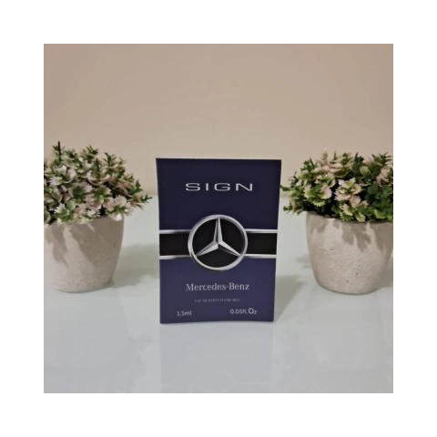 FLACONETE SIGN - EDP - MERCEDES-BENZ - 1,5 ML - MASCULINO