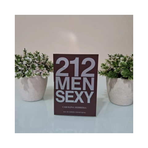 FLACONETE 212 MEN SEXY - EDT - CAROLINA HERRERA - 1,5 ML - MASCULINO