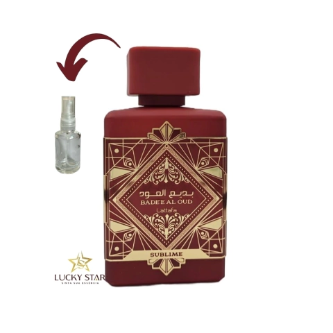 DECANT BADE'E AL OUD SUBLIME - EDP - LATTAFA - COMPARTILHÁVEL
