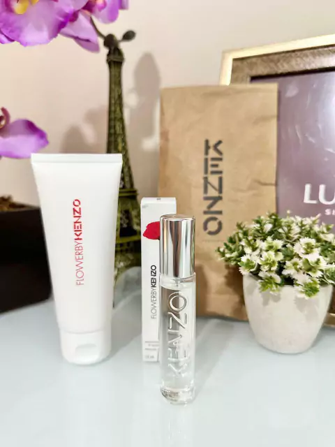 KIT FLOWER BY KENZO - KENZO - 1 EDP TRAVEL SPRAY 10ML + 1 BODY LOTION 75ML