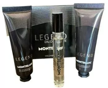 KIT PERFUME LEGEND MASCULINO EDT + BÁLSAMO DE BABEAR + GEL DE BANHO - MONTBLANC