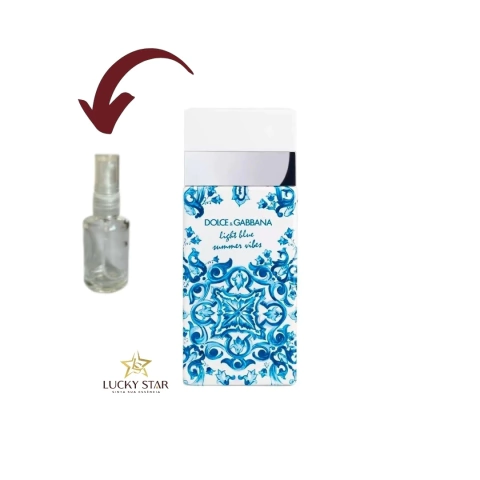 DECANT LIGHT BLUE SUMMER VIBES EDT DOLCE & GABBANA FEMININO D&G
