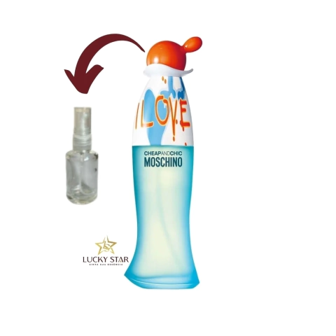 DECANT CHEAP AND CHIC I LOVE LOVE EDT MOSCHINO FEMININO