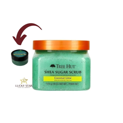 DECANT TREE HUT BODY SCRUB - ESFOLIANTE CORPORAL - COCONUT LIME - 60G