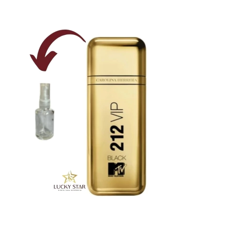 DECANT 212 VIP BLACK MTV EDITION FOR MEN EDP CAROLINA HERRERA