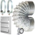 KIT DUTO FLEXIVEL EXAUSTÃO COIFA RENOVAÇÃO DE AR 6" / 150MM x 10 METROS