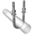 GRAMPO U INOX 304 1/2x1/4" - comprar online