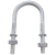 GRAMPO U VERGALHÃO 2" X 5/16 GALVANIZADO A FOGO - comprar online