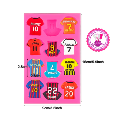 Molde de Camisas Fútbol