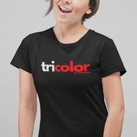 Santa Cruz Tricolor Pernambucano Preta Feminina