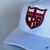 Boné CRB Branco Escudo Grená (vinho). - Torcida Premium