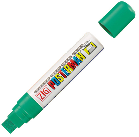Marcador Zig Posterman - PMA-120 Verde