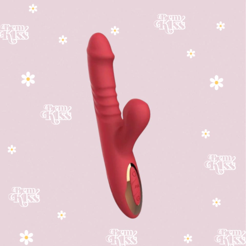 Vibrador Feel Vai e Vem com Rotação