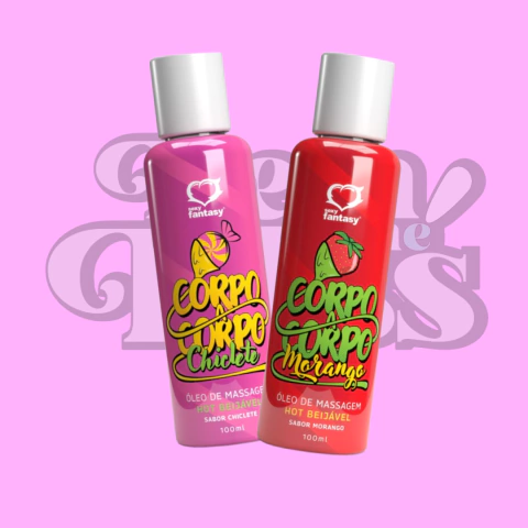 Óleo Beijável Hot Corpo A Corpo - comprar online