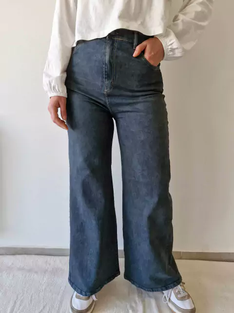 Jeans Oxford gris oscuro - RJ30