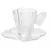 CONJUNTO 4 XICARAS DE CHA DE VIDRO COM PIRES BUTTERFLY 180ML - comprar online