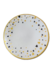 Prato Raso Coração Dourado 19,5cm 02 Peças