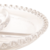Petisqueira Cristal Coração 23,5x2,5cm - comprar online