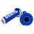 Kit de Puños Domino Off-Road Bi-Color Azul / Blanco