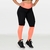 Calça Legging Duas Cores Preto/Laranja