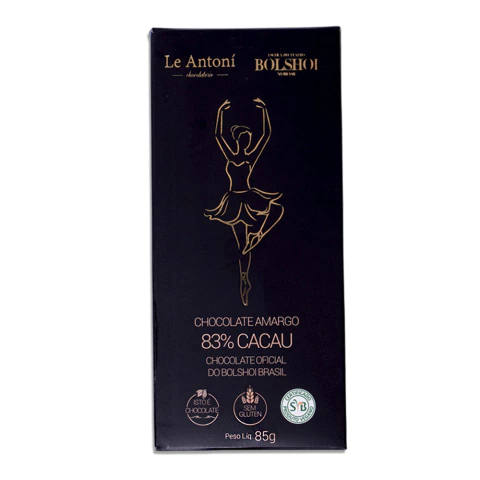 Chocolate 83% Cacau Vegano 120g