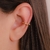 Brinco Piercing Unitario Organico no Dourado