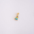 Pingente Berloque Minion de Resina no Dourado