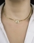 Colar Choker Elos Groumet São Bento no Dourado