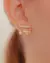 Brinco Ear Cuff Pingentes Religiosos no Dourado - comprar online