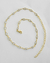 Colar Choker Elos e Zirconias Ovais no Dourado na internet