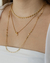 Colar Choker Fio Ondulado Trabalhado no Dourado na internet