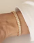 Pulseira Bracelete Cravejado de Microzirconias no Dourado - comprar online