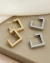 Brinco Argola Quadrada Cravejada de Microzirconias no Ródio Branco na internet