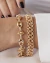 Pulseira Elos Gucci e Nó no Dourado na internet