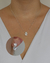 Conjunto Brinco e Colar de Coração de Microzirconias e Coração de Zirconia na Prata - comprar online