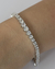 Pulseira Riviera Zirconias Redondas no Ródio Branco - comprar online