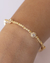 Pulseira Riviera Zirconias Redondas no Dourado - comprar online