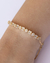 Pulseira Ajustável Riviera Quadrados Cravejados de Microzirconias no Dourado - comprar online