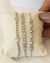 Pulseira Ajustável Riviera Quadrados Cravejados de Microzirconias no Ródio Branco na internet