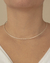 Colar Choker Aro Fino na Prata - comprar online