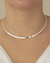 Colar Choker Aro Liso na Prata - comprar online