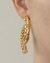 Brinco Corrente Morango no Dourado - comprar online